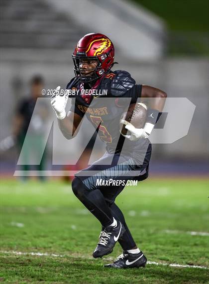 Thumbnail 2 in St. Joseph @ Clovis West CIF Central section Division 1-AA Quarterfinals photogallery.