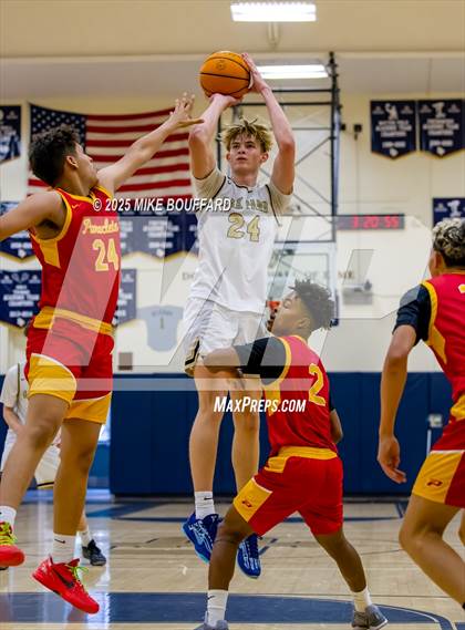 Thumbnail 3 in Oak Park vs Paraclete (Santa Barbara Holiday Classic) photogallery.