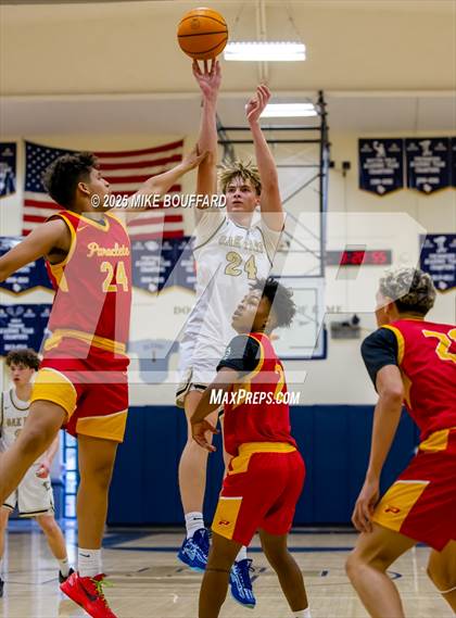 Thumbnail 1 in Oak Park vs Paraclete (Santa Barbara Holiday Classic) photogallery.