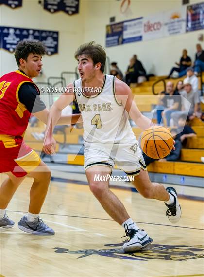 Thumbnail 2 in Oak Park vs Paraclete (Santa Barbara Holiday Classic) photogallery.