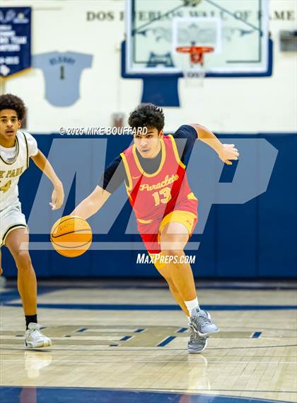 Thumbnail 2 in Oak Park vs Paraclete (Santa Barbara Holiday Classic) photogallery.