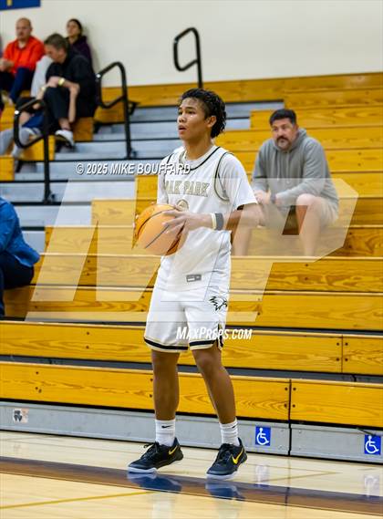 Thumbnail 2 in Oak Park vs Paraclete (Santa Barbara Holiday Classic) photogallery.