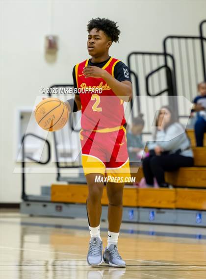 Thumbnail 1 in Oak Park vs Paraclete (Santa Barbara Holiday Classic) photogallery.