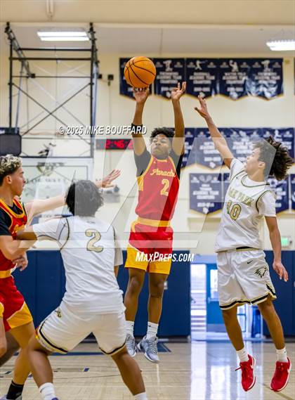 Thumbnail 1 in Oak Park vs Paraclete (Santa Barbara Holiday Classic) photogallery.