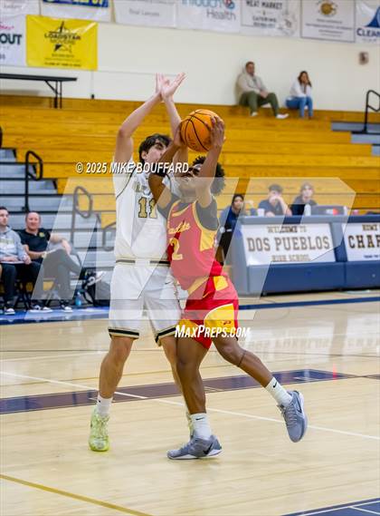 Thumbnail 3 in Oak Park vs Paraclete (Santa Barbara Holiday Classic) photogallery.