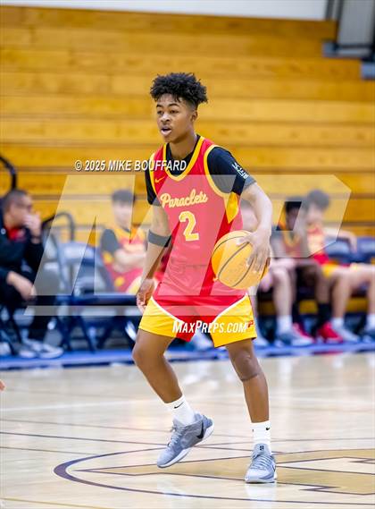 Thumbnail 2 in Oak Park vs Paraclete (Santa Barbara Holiday Classic) photogallery.