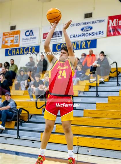 Thumbnail 3 in Oak Park vs Paraclete (Santa Barbara Holiday Classic) photogallery.
