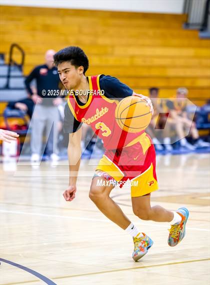 Thumbnail 1 in Oak Park vs Paraclete (Santa Barbara Holiday Classic) photogallery.