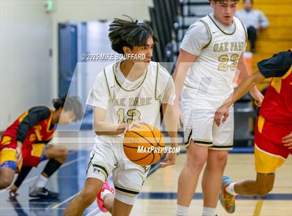 Thumbnail 3 in Oak Park vs Paraclete (Santa Barbara Holiday Classic) photogallery.