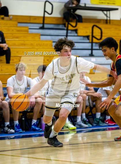 Thumbnail 1 in Oak Park vs Paraclete (Santa Barbara Holiday Classic) photogallery.