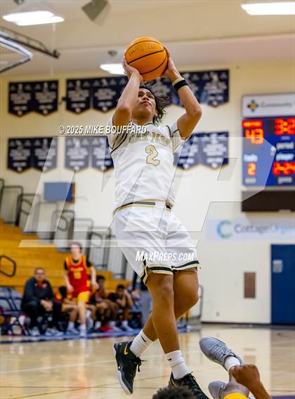 Thumbnail 2 in Oak Park vs Paraclete (Santa Barbara Holiday Classic) photogallery.