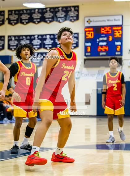 Thumbnail 2 in Oak Park vs Paraclete (Santa Barbara Holiday Classic) photogallery.