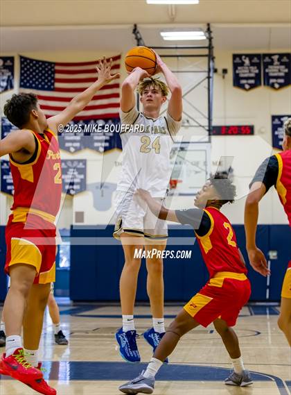 Thumbnail 2 in Oak Park vs Paraclete (Santa Barbara Holiday Classic) photogallery.