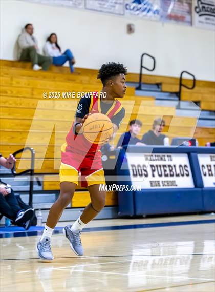 Thumbnail 2 in Oak Park vs Paraclete (Santa Barbara Holiday Classic) photogallery.