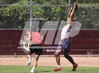 Thumbnail 1 in Whittier Christian vs. Fullerton (Ocean View Seahawk Classic) photogallery.