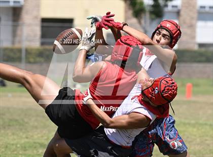 Thumbnail 3 in Whittier Christian vs. Fullerton (Ocean View Seahawk Classic) photogallery.