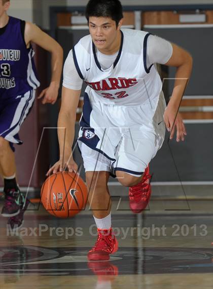 Thumbnail 1 in Bellarmine-Jefferson vs. Ridgeview (MaxPreps Holiday Classic) photogallery.