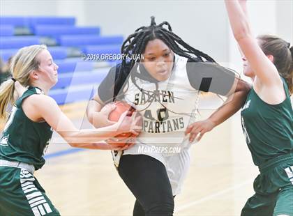 Thumbnail 3 in Salmen vs Archbishop Chapelle (Ursuline Tournament) photogallery.