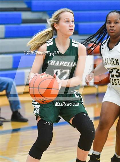 Thumbnail 2 in Salmen vs Archbishop Chapelle (Ursuline Tournament) photogallery.