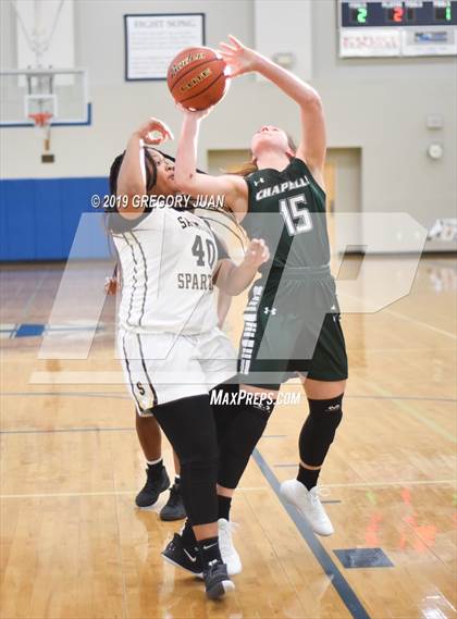 Thumbnail 2 in Salmen vs Archbishop Chapelle (Ursuline Tournament) photogallery.