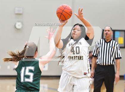 Thumbnail 3 in Salmen vs Archbishop Chapelle (Ursuline Tournament) photogallery.