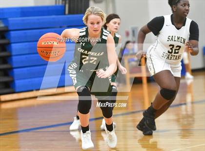 Thumbnail 2 in Salmen vs Archbishop Chapelle (Ursuline Tournament) photogallery.