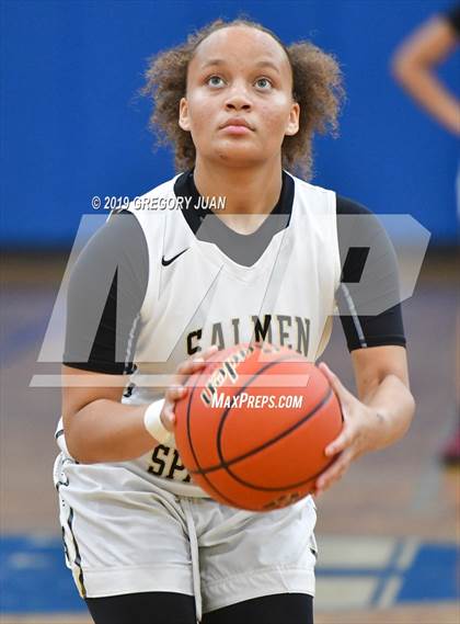 Thumbnail 3 in Salmen vs Archbishop Chapelle (Ursuline Tournament) photogallery.