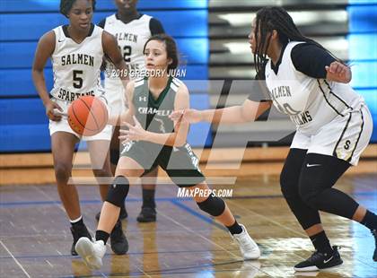 Thumbnail 3 in Salmen vs Archbishop Chapelle (Ursuline Tournament) photogallery.