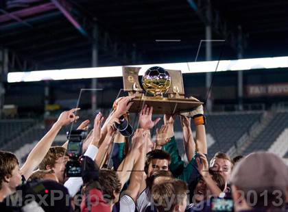 Thumbnail 1 in Pine Creek vs. Rock Canyon (CHSAA 5A Final) photogallery.