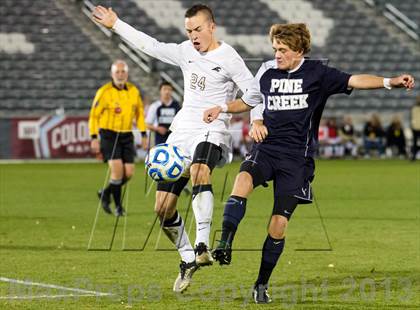 Thumbnail 1 in Pine Creek vs. Rock Canyon (CHSAA 5A Final) photogallery.