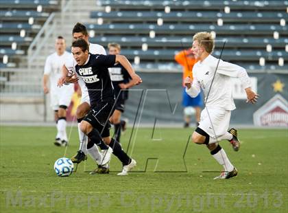 Thumbnail 1 in Pine Creek vs. Rock Canyon (CHSAA 5A Final) photogallery.