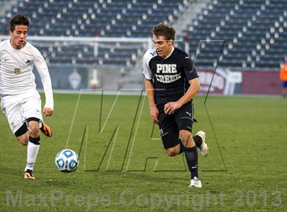 Thumbnail 3 in Pine Creek vs. Rock Canyon (CHSAA 5A Final) photogallery.