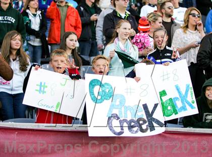 Thumbnail 1 in Pine Creek vs. Rock Canyon (CHSAA 5A Final) photogallery.