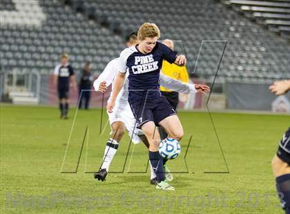 Thumbnail 3 in Pine Creek vs. Rock Canyon (CHSAA 5A Final) photogallery.