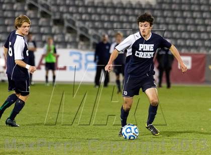 Thumbnail 2 in Pine Creek vs. Rock Canyon (CHSAA 5A Final) photogallery.