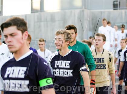 Thumbnail 2 in Pine Creek vs. Rock Canyon (CHSAA 5A Final) photogallery.