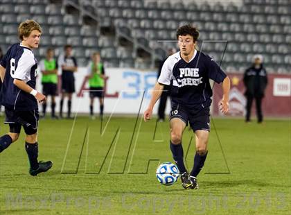 Thumbnail 1 in Pine Creek vs. Rock Canyon (CHSAA 5A Final) photogallery.