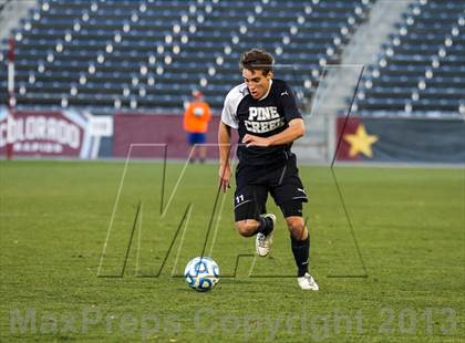 Thumbnail 3 in Pine Creek vs. Rock Canyon (CHSAA 5A Final) photogallery.