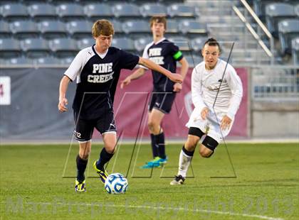 Thumbnail 2 in Pine Creek vs. Rock Canyon (CHSAA 5A Final) photogallery.