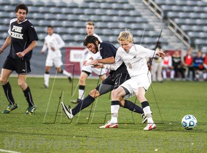 Thumbnail 1 in Pine Creek vs. Rock Canyon (CHSAA 5A Final) photogallery.