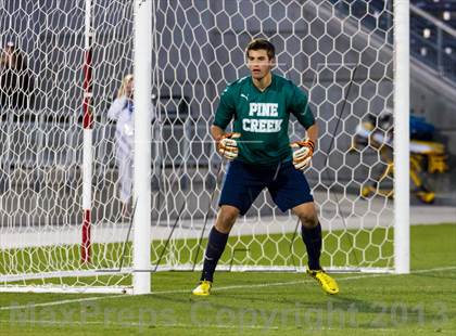 Thumbnail 3 in Pine Creek vs. Rock Canyon (CHSAA 5A Final) photogallery.