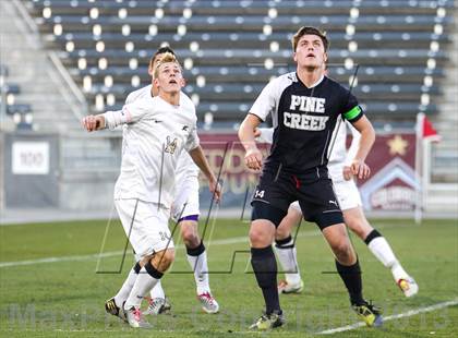 Thumbnail 1 in Pine Creek vs. Rock Canyon (CHSAA 5A Final) photogallery.