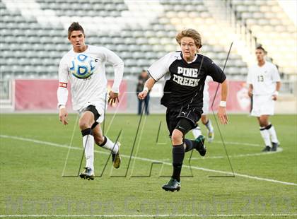 Thumbnail 1 in Pine Creek vs. Rock Canyon (CHSAA 5A Final) photogallery.