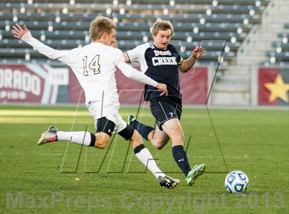 Thumbnail 3 in Pine Creek vs. Rock Canyon (CHSAA 5A Final) photogallery.