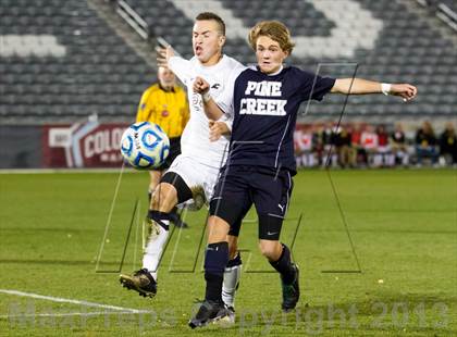 Thumbnail 2 in Pine Creek vs. Rock Canyon (CHSAA 5A Final) photogallery.