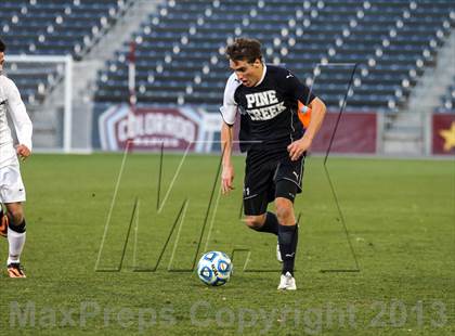 Thumbnail 3 in Pine Creek vs. Rock Canyon (CHSAA 5A Final) photogallery.