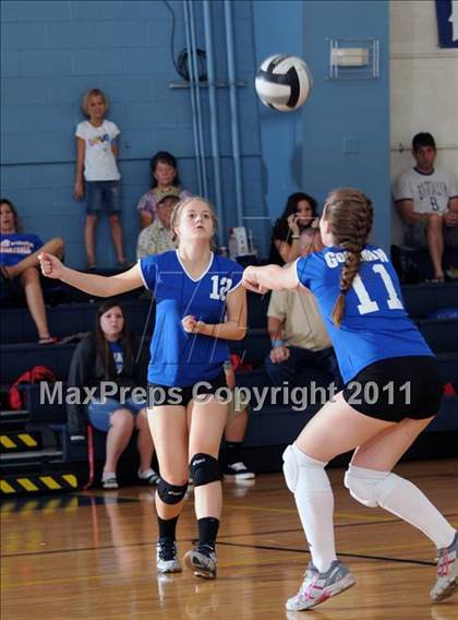 Thumbnail 1 in Bishop Gorman vs Indian Springs(Lake Mead Fall Classic) photogallery.