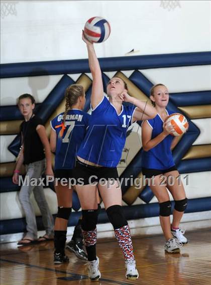 Thumbnail 1 in Bishop Gorman vs Indian Springs(Lake Mead Fall Classic) photogallery.