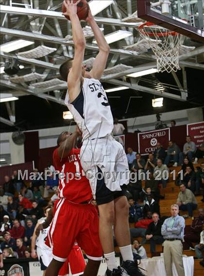 Thumbnail 3 in Life Center Academy vs. St. Mark's (Spalding Hoophall Classic) photogallery.
