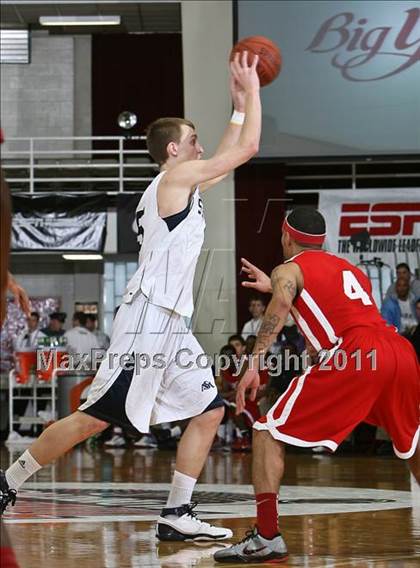 Thumbnail 3 in Life Center Academy vs. St. Mark's (Spalding Hoophall Classic) photogallery.